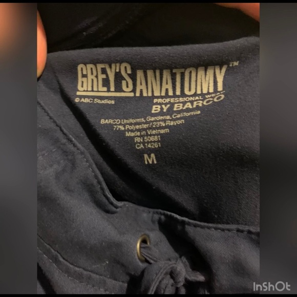 EUC Navy Scrubs - Picture 3 of 3